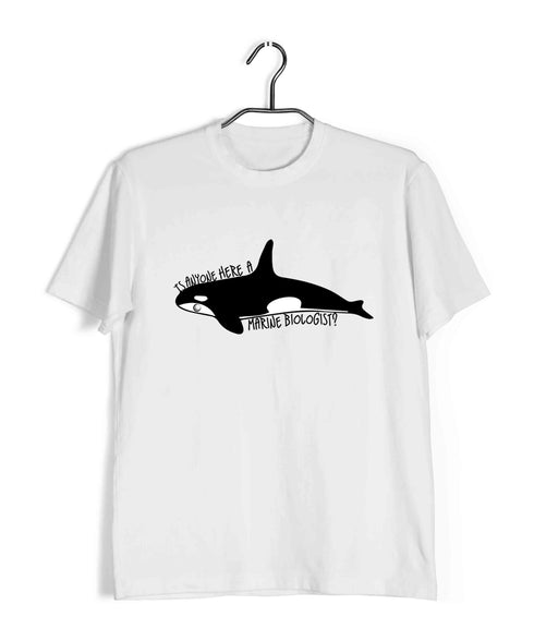 4 GEORGE COSTANZA Marine Biologist TV Series Casual Graphic Printed T-Shirt for Men